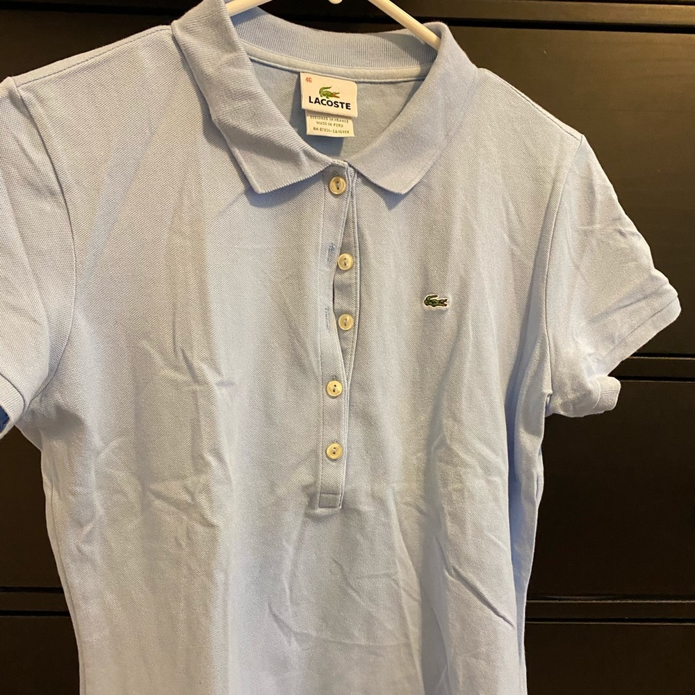 Reposted: Lacoste women’s slim polo